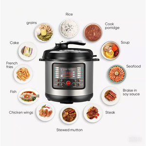 Điều khiển thông minh 5L 6L đa chức năng Nồi áp suất điện tự động áp suất ngay lập tức nồi nhanh hộ gia đình Đức - Product Image 2