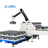 Palettiseur collaboratif 50 kg, bras robotisé 6 axes, ramassage et placement automatiques pour cartons et sacs dans les systèmes de lignes d'emballage e-commerce