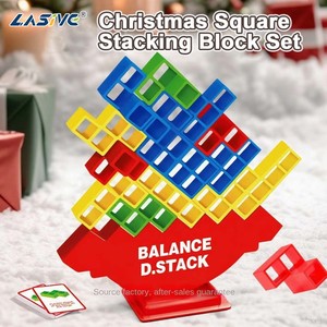 Lalive đồ chơi tương tác máy tính để bàn trò chơi thiết lập giáo dục cao giáng sinh vuông xếp chồng khối xây dựng cho cha mẹ và con chơi - Product Image 1