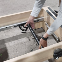 Warna Pelapis Kustom dan Logo Strata Rock Maple Wood BB Studio Pilates Reformer