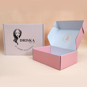 Verzenddozen van golfkarton met aangepast logo voor cosmetica, ontwerp 'Wins Flying Free' - Product Image 2