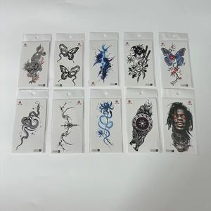 <span class=keywords><strong>Tatuaggi</strong></span> Temporanei WENAIMEI per <span class=keywords><strong>Uomo</strong></span> <span class=keywords><strong>e</strong></span> <span class=keywords><strong>Donna</strong></span>, Adesivi per Body Art a Trasferimento d'Acqua, Materiale PVC Personalizzabile, Luminosi al Neon <span class=keywords><strong>e</strong></span> UV - Product Image 5