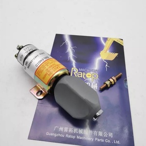 <b>12V</b> 24V Engine Parts Shut Off Stop Solenoid <b>Switch</b> 1751-2467 Stop Solenoid Valve 1751-2467 - Product Image 2