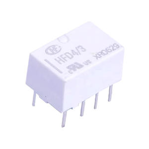 HFD4/3 3V 8 พิน 2A 250VAC 220VDC รีเลย์แบบ DIP โพลคู่ - แบบแปลง - Product Image 1