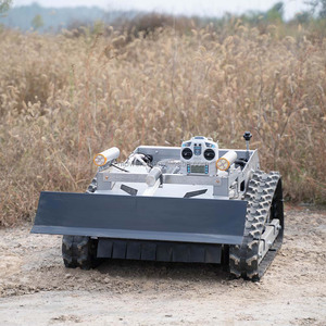 RC Self Propelled Tracked Lawn Mower <strong>Robot</strong> All Terrain Flail Type <strong>Garden</strong> Lawn Mower With Zero Turning - Product Image 5