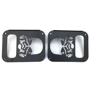 factory price led brake lamp led tail lights guard cover for jeep jk