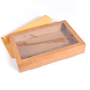 Hộp giấy kraft đựng đồ ăn, hộp đựng đồ ăn mang đi, hộp đựng đồ ăn sáng, hộp đựng đồ ăn nhẹ, hộp đựng đồ ăn trưa có nắp đậy - Product Image 6