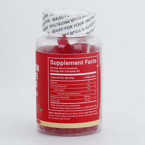 プレミアムマグネシウムグリシネートグミ 1回分200mg 等しい量で、筋肉、骨、関節の健康と睡眠の質をサポートします - Product Image 2