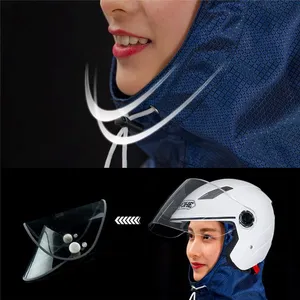 Mode Custom Logo PVC-Beschichtung Schutz ausrüstung Motorrad Regenmantel Kleidung