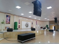 Enceinte Professionnelle Passive Line Array LA-2122 Double 12 Pouces, Système Sonore Audio Deux Voies pour Église