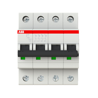 Disjoncteur miniature ABB DC MCB S202M-C2DC 2A 1P 2P 3P 4P DC220 440V 10kA CCC/CE/CUL pour application photovoltaïque