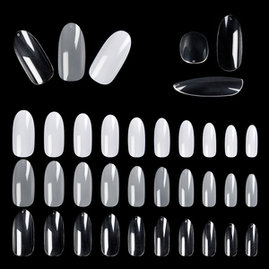 500 pièces/boîte – Faux ongles japonais à tête ronde, style français, en ABS, couvrance totale, durables, pour salon de manucure et outil de manucure - Product Image 6