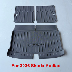 Tappetini per bagagliaio e schienale posteriori all'ingrosso per <span class=keywords><strong>Skoda</strong></span> <span class=keywords><strong>Kodiaq</strong></span> 2026 - Accessori auto per interni compatibili con il rivestimento del vano di carico - Product Image 2