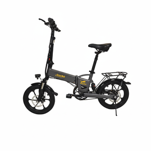 Bicicleta Eléctrica Plegable de 14 Pulgadas, 7 Velocidades, Baterías LiFePO4, Cuadro de Aluminio, Motor en la Rueda Trasera, Asistencia al Pedaleo - Product Image 2