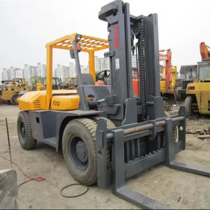 Haute qualité utilisé pour le chariot élévateur 4WD Diesel TCM FD100 10T avec une hauteur de levage de 3000mm - Product Image 1