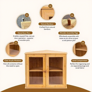 Boîte <span class=keywords><strong>à</strong></span> <span class=keywords><strong>pain</strong></span> d'angle en bambou de grande capacité Boîte <span class=keywords><strong>à</strong></span> <span class=keywords><strong>pain</strong></span> en bois de <span class=keywords><strong>cuisine</strong></span> <span class=keywords><strong>pour</strong></span> la <span class=keywords><strong>cuisine</strong></span> - Product Image 3