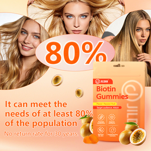 Caramelle Gommose alla Vitamina C e Biotina per Capelli, Pelle e Unghie, Multivitaminico Halal, Pectina Vegana per Adulti RC126 - Product Image 2