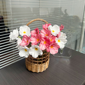 Artificial Poppy Flowers White Pink High Simulation <b>Wedding</b> Home Decoration <b>Props</b> - Product Image 2