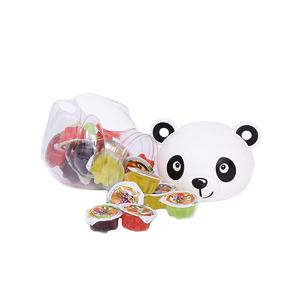 MINICRUSH CANDY Gelatine al Gusto di Litchi Assortite con Frutta e Cocco in Barattolo a Forma di Panda - Product Image 4