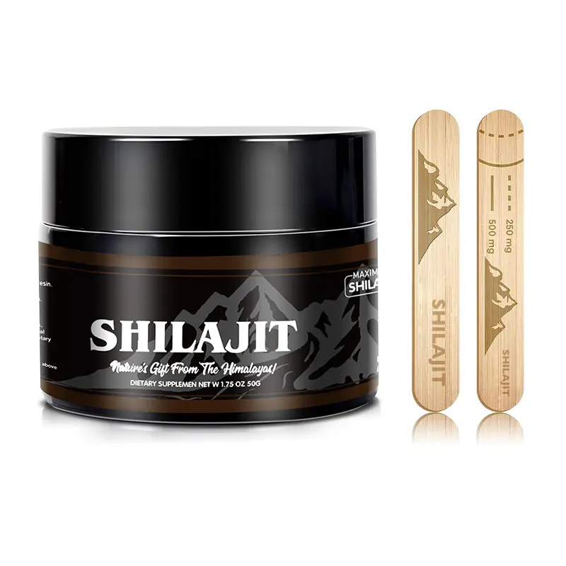 Hot Selling Pure Himalayan Shilajit Zachte Hars Voedingssupplementen Energie En Immuunondersteuning Shilajit Crème