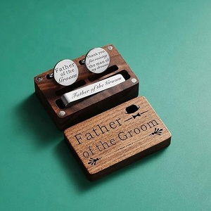 Scatola per <span class=keywords><strong>Gemelli</strong></span> Personalizzata, Copri Bottoni alla Moda, <span class=keywords><strong>Gemelli</strong></span> di Alta Gamma in Acciaio Inossidabile, Set di Lusso per Camicie da Uomo C055 - Product Image 4