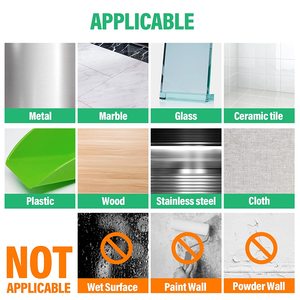 Nano Image Bandes Suspendues Affiche Tapis Ruban Clair Nano bulle ruban Transparent Couleur Double Face Nano Ruban - Product Image 6