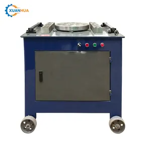 XB42-K - Máquina de dobra automática de vergalhões para barra de aço, parafuso em U, com regra de metal, para dobra manual de cnc, preço de tira de metal, parafuso em U