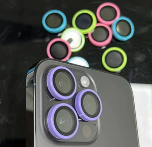 Protezione luminosa dell'obiettivo della fotocamera con imballaggio per <span class=keywords><strong>iPhone</strong></span> 14 Pro Max luce fluorescente in ceramica per Apple <span class=keywords><strong>13</strong></span> 12 Pro Max Lens Glass - Product Image 5