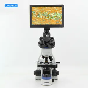 OPTO-EDU A33.0913 USB Trinocular HD CCD Microscopio Digitale Lcd