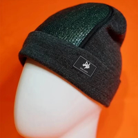 Gorro de Punto de Algodón Acolchado de Alta Calidad Profesional para Bboy Spin Beanie, para Breakdance, con Logotipo Personalizado y Bordado 3D