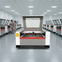 SUKE 1290 100W Tabung Laser CO2 Berpendingin Air dengan Pengontrol CNC Bench-Top untuk Pemotongan Plat Logam & Pipa
