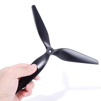 Hélice HQProp 15 pouces à haute efficacité en fibre de carbone, trois pales, pour drone de course FPV, modèle HQ15X7X3, fabriqué au Guangdong