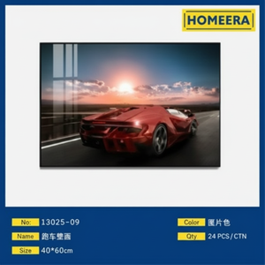 40x60cm cofanetto 24 cornice oro nero PS MDF 24 pz/scatola di cristallo incorniciato arte decorazione della parete di carta pellicola temperata - Product Image 1