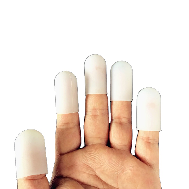 Чехол для пальцев с защитой от глажки, пищевой силикон, мягкий, нескользящий, устойчивый к истиранию, для игр, геймеров