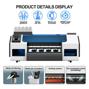 Factory I3200 I1600 Dtf <b>Printer</b> A3 Xp600 Head Tshirt <b>Printer</b> DIY Custom Logo Garments 33CM PET Film DTF <b>Printer</b> With <b>Stand</b> - Product Image 4