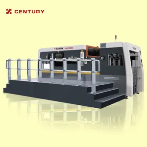 machine for cutting carton MZ1050 corrugated cardboard diecutter machine automatic flatbed die cutting machine