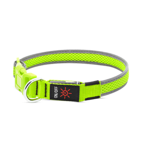 Nouveaux colliers lumineux LED pour <span class=keywords><strong>chien</strong></span> rechargeables par USB, réglables, confortables, en maille douce, pour une visibilité nocturne accrue - Product Image 6