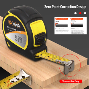 Khuyến mãi 3M 5M 7.5m 10m đồng đúc cao su tapeline xây dựng đo băng dụng cụ cầm tay Metric đo băng nhà sản xuất - Product Image 2