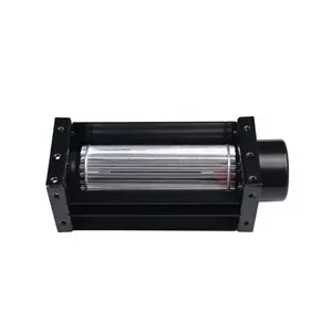 ODM teğet blower klima asansör 12v 24v 100mm dc çapraz akış fanı