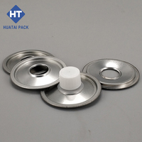 Liquide de frein Huile Boîte de conserve Couvercle supérieur Composants de boîte de conserve ronde avec couvercles en plastique