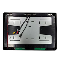 Moniteur de toit de voiture rabattable de 24 pouces, IPS, télécommande, résolution 1920x1080, Android 12, 2+32G, 12V, WiFi, USB, grand écran