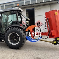 Composants essentiels de roulement d'engrenage pour tondeuse agricole AGF 40-70 CV, largeur de coupe 145 cm, 325 kg, vitesse du rotor 540 tr/min, garantie 1 an