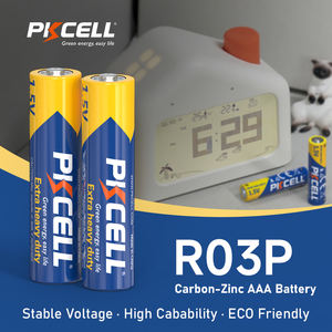 Para alta calidad R03P Zinc Carbon AAA (1,5) V Chaqueta de papel de aluminio Batería no recargable para juguetes y electrodomésticos - Product Image 2