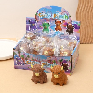 Hot Selling Fluffy Chick <b>Squishy</b> Stress Relief Toy <b>Squishy</b> Stress Toy TPR Kawaii Fluffy Fidget Chicken Squeeze Toys for Kids - Product Image 3