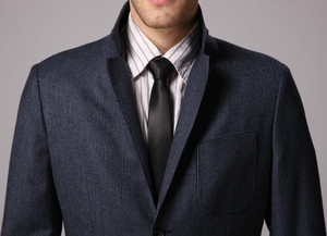 Áo khoác thời trang mới Mens Slim phù hợp với áo khoác Blazer cộng với kích cỡ - Product Image 5