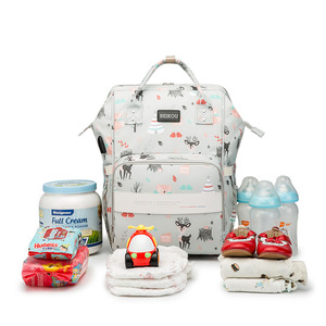 Voyage Imperméable À L'eau Grande Capacité <span class=keywords><strong>Poussette</strong></span> Sac À Langer Maternité Sac momie sac à langer sac à dos - Product Image 2