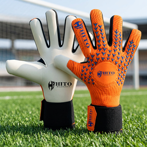 Gants de gardien de but de haute qualité, sublimation sur le dos et contact Letax sur la paume, sangle élastique intégrée, meilleur prix - Product Image 3