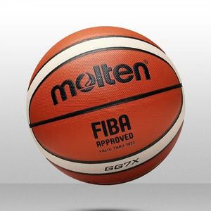Pallone da <span class=keywords><strong>Basket</strong></span> in Gomma Misura 7 Ufficiale <span class=keywords><strong>con</strong></span> Logo Personalizzato Stampato - Product Image 2