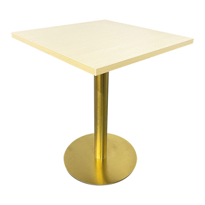 Wekis Thiết Kế Nóng Ngoài Trời Cơ Sở Thép Bàn Ăn Đặt Vuông Bằng Gỗ Bàn Cafe Nhà Văn Phòng Nhà Bếp Bằng Đá Cẩm Thạch Vuông Bàn Ăn - Product Image 3