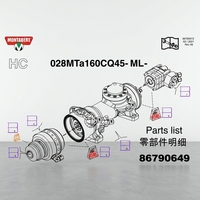 Perforatrice hydraulique Montabert HC28 160J compacte pour l'exploitation minière en surface et souterraine, équipement de forage de tunnels